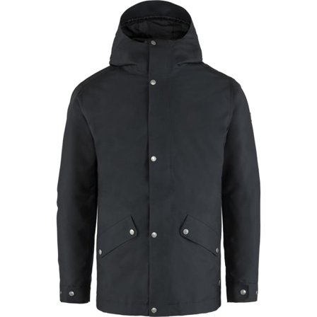 Fjällräven Men's Visby 3 in 1 Jacket in Black | Size: Large, Hydratic/Polyester/Elastic