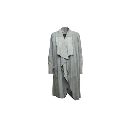 Onstage Cardigan Suede Grå, Dame Striktrøjer