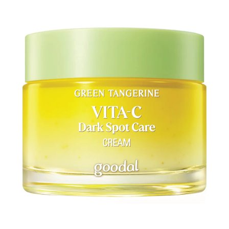 GOODAL Viso Green Tangerine Vita C Dark Spot Care Cream 50ml - Crema giorno illuminante