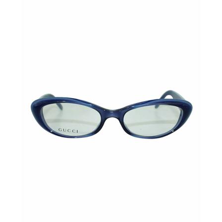 Gucci Vintage, Pre-owned Glasses Blauw, Dames, Maat:ONE Size