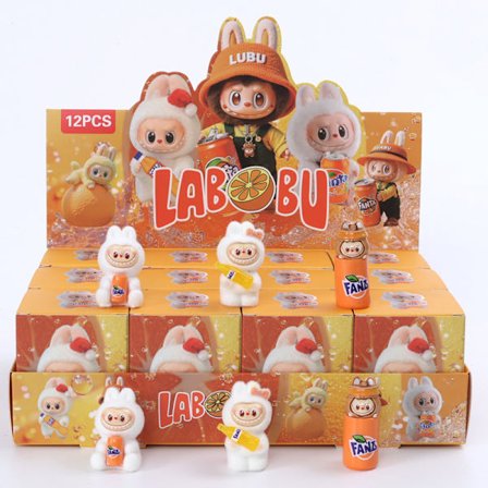 (12 Overraskelse Blind Box Trendy Leker) Drikk Monster Adventskalender, Hollow Joy Anheng, Nøkkelring, Ornament, Barnegave