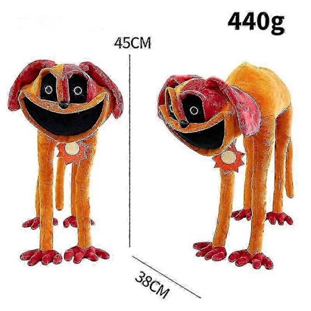 45cm Dogday Monster Plyschleksak Dogday Plyschdocka Smiling Critters Plyschgåva Till Barn