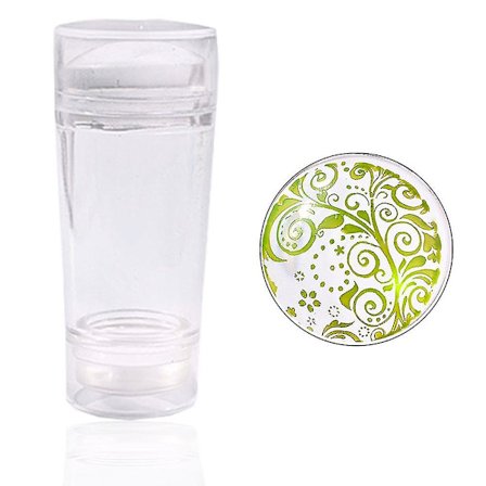 Dobbelt Hoved Med Stempel Sæt Manicure Stempel Klar DIY Trykning Stempel