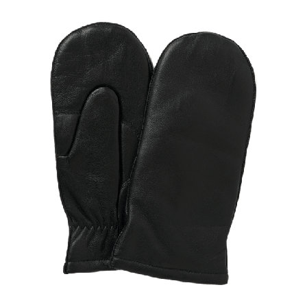 Å WOMAN Tumvantar i skinn TOVA Vantar & handskar Dam Svart 8