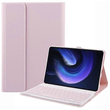 Stöttåligt flipfodral i läder för Xiaomi Pad 6 Pro/Pad 6 surfplatta med Bluetooth-tangentbord XM-Pro11