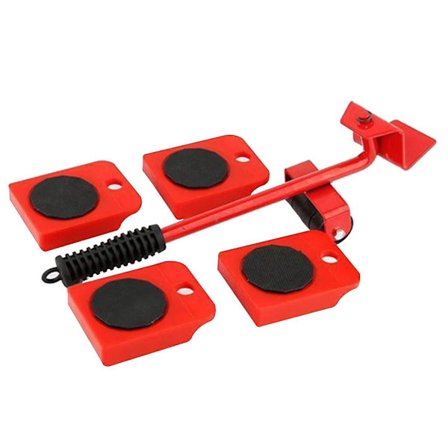 Nyt 5-delt Sæt til Flytning af Tunge Møbler