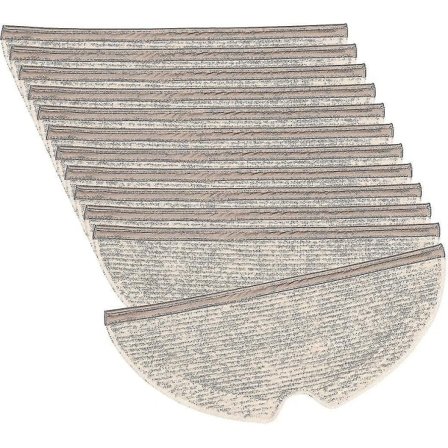 12-pack Rengöringsdukar för Roborock Q7 Max S6 Maxv S5 S50 S51 S55 S6 S5 Max Q7 Max Plus / Q7 Max+ Dammsugare, Ersättningstillbehör Mopp för Xia