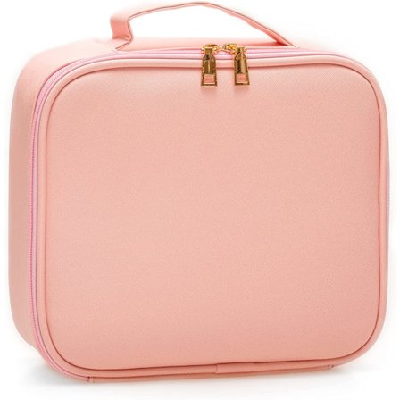 Pink - Rejsetaske til makeup Professionel makeup taske organizer Cosme