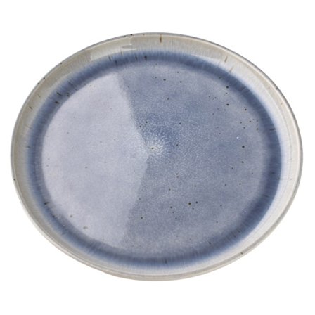 BASIC NATURE Middagstallrik 26,5x26,5 cm - Blå Keramik