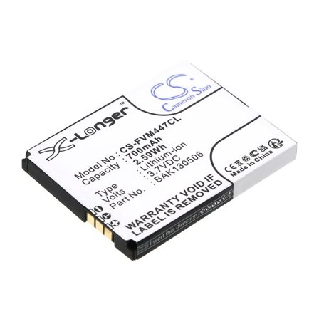 Batteri till Sladdlös telefon för FRITZ!FON M2, C4, M2 Mobilteil m.fl.