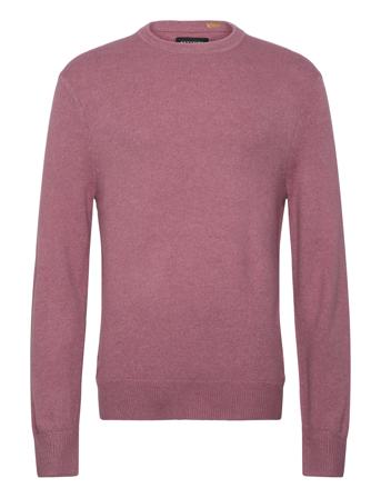Soft Knit Regular Fit Sweater Tops Knitwear Round Necks Pink Scotch & Soda