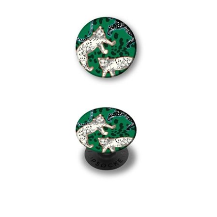 Popsockets Richmond & Finch PopGrip Green Leopard