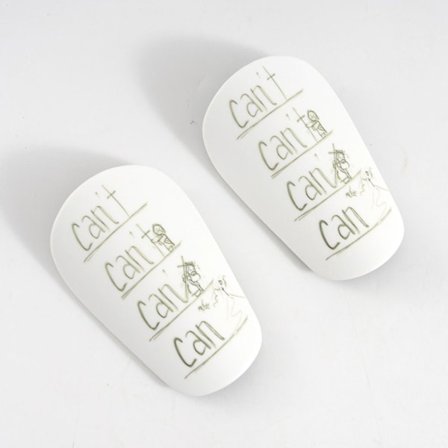 1 Pari Mini Säärisuojat Jalkapallosuojat SWHITE VALKOINEN S