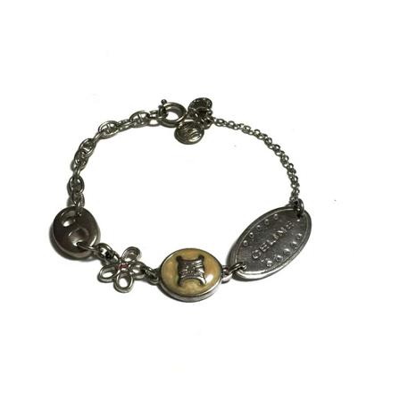 Celine Vintage, Bracelets Grijs, Dames, Maat:ONE Size
