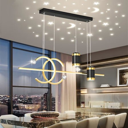 LED-Hänglampa Projektor Lyxig Matplats Stjärnhimmel Bar