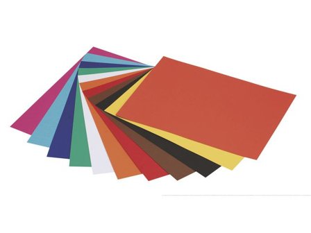 Reklamkartong mörkröd - Lyreco - Skola och förskola - Hobbypapper - Kartong