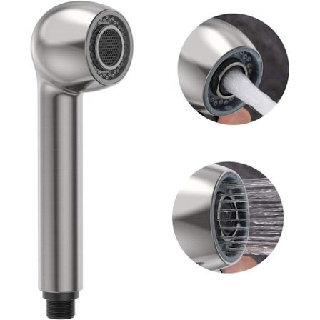 Børstet sølv G1/2 hånddusjkran kjøkkendusjhode spray