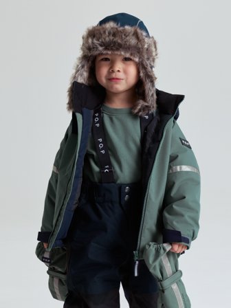 Polarn O. Pyret - Windproof padded hat ARCTIC - 48 - 50 - Childrenswear - blue
