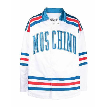 Moschino Jacket , Wit , Heren , Maat: S
