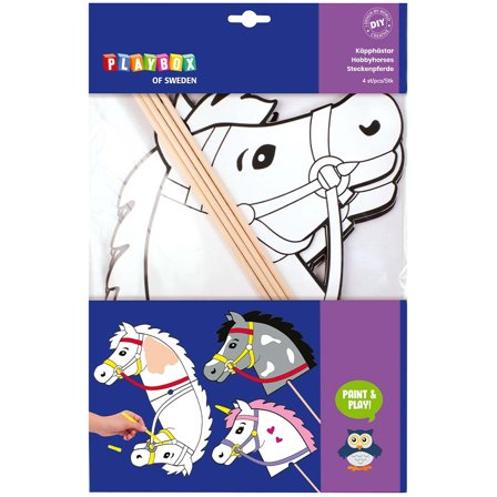 Playbox Hobbyhester 4 stk