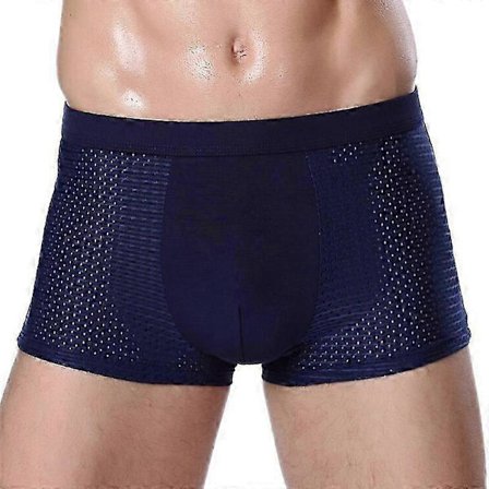 4 stk. Bambus Boxer Briefs, Box Hero Bambus Boxershorts Menn - Kompatibel med heldagskomfort