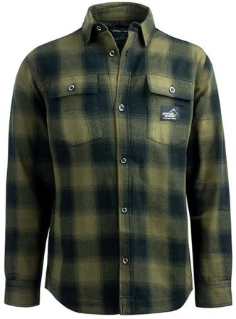 Arrak Outdoor W's Flannel Shirt Insulated Olive/Black