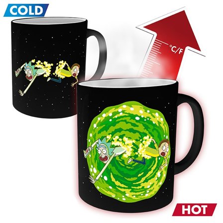 Rick & Morty Färgskiftande Mugg