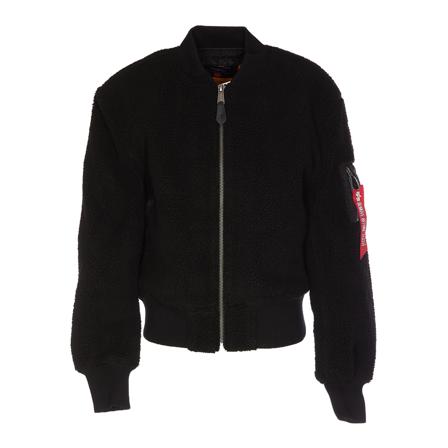 Alpha Industries Zip-throughs Sort, Herre Trøjer