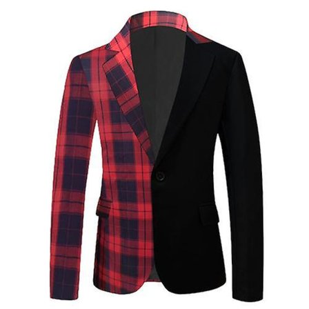 Herr smokingkavaj, smal passform, snygg kavaj, casual kavaj