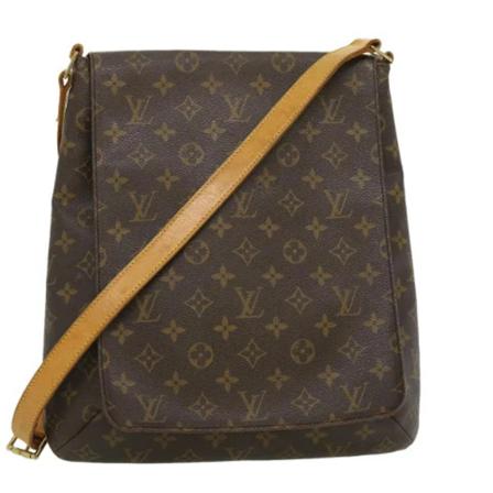 Louis Vuitton Vintage Pre-owned Canvas louis-vuitton-Väska brun, Dam Vintage Väskor, Dam, Storlek: ONE SIZE
