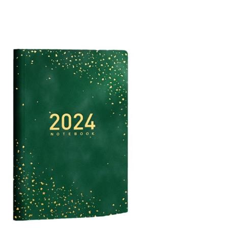 Käytännöllinen päivittäinen viikoittainen ja kuukausittainen suunnitteluvihko Tapaamisaikataulu Kalenteri Muistio Suunnittelija 2024 Paksu paperi 