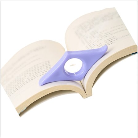 Akrylipainalluskirjanmerkki, sivunpitimet, lukutarvikkeet, Purple