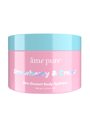 Âme Pure Strawberry & Cream Skin Dessert Body Hydrator 200ml Ansiktsmask peeling Dam Rosa