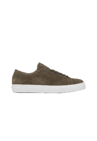 LES DEUX Theodor Suede Sneaker Sneakers Herr Brun 41
