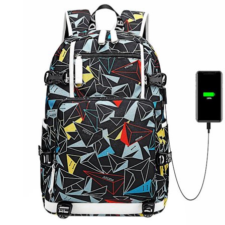 Ledig College Ryggsäck med USB-port