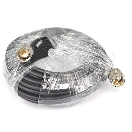 15m CB antennekabel RG58 koaksial UHF PL-259