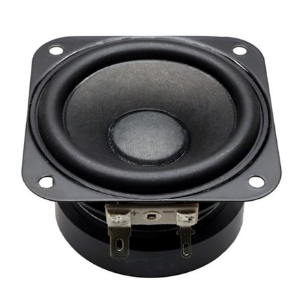 2.75in 70x70mm Bas Højttaler 4Ohm 15W Bas Subwoofer Bærbar Firkantet Højttaler