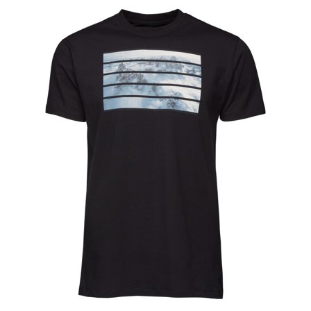 Black Diamond Men's Aerial View Tee Men short-sleeved sweaters Black XL