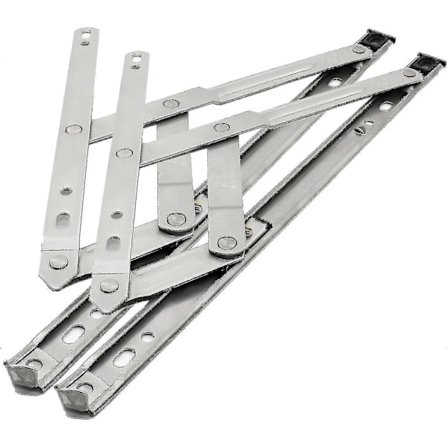 Vindueshængsel, Vindueshængsel til vinduer med ramme, Vinduesstiver, Vindueslås, Vinduesbeslag, Friktionshængsel