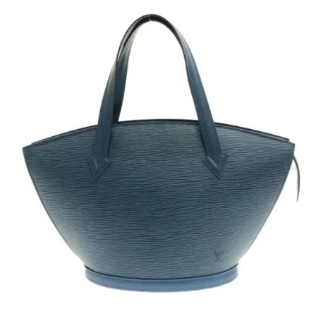 Louis Vuitton Vintage, Pre-owned Leather louis-vuitton-bags Blauw, Dames, Maat:ONE Size