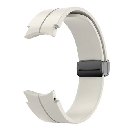 Ingen Gap Silikonrem För Samsung Galaxy Watch 5/4 40mm 44mm 5 Pro 45mm Original Magnetiskt Armbandsband För Watch 4 Klassiskt Bälte