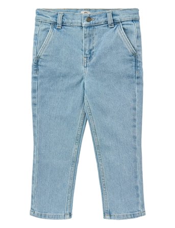 Copenhagen Colors Organic Denim Chinos Pants - Slim Fit - Blue - 128