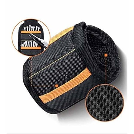 IC Magnetisk Armbånd til at holde skruer, magnetisk skruetrækkerholder med stærke magneter til den bedste unikke julegave