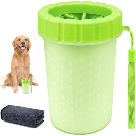 Automatic Pet Foot Washing Cup Magic Clean Dog Foot Cleaner Pet Cleaning Supplies
