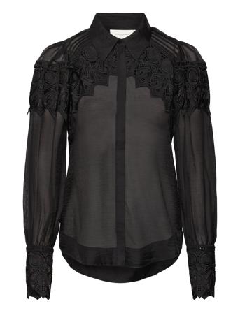 Cmultra-Shirt Bluse Langermet Svart Copenhagen Muse*Betinget Tilbud