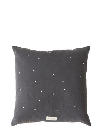 Kyoto Dot Cushion Square Home Textiles Cushions & Blankets Cushions Grå OYOY Living Design