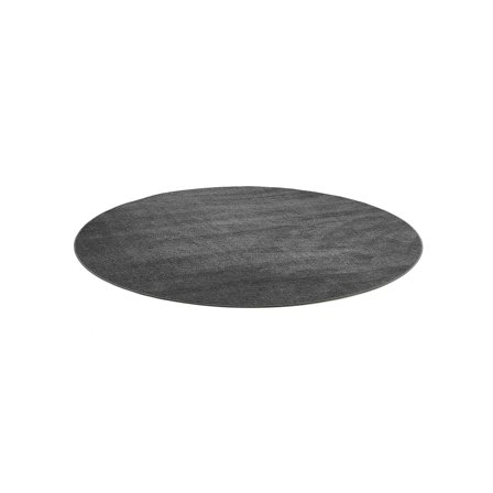 Round rug KEVIN, Ø 4000 mm, grey