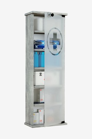 VCM - Medicinskab Omal Xxl - Grå - Hylder & opbevaring - Fra Homeroom