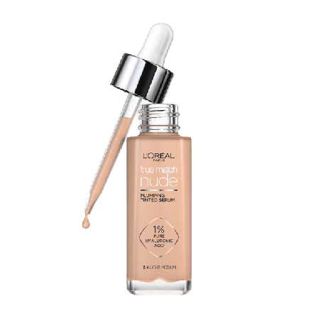 L'Oréal Paris True Match Nude Plumping Tinted Serum Foundation Unisex Beige 30 ML