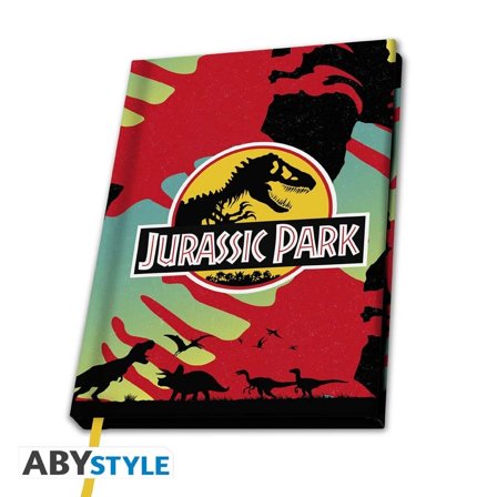 JURASSIC PARK - A5 Anteckningsbok - Dinosaur Kingdom